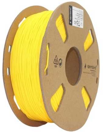 GEMBIRD 3DP-TPE1.75-01-Y Filament Gembird TPE FLEXIBLE Geltona 1,75mm 1kg