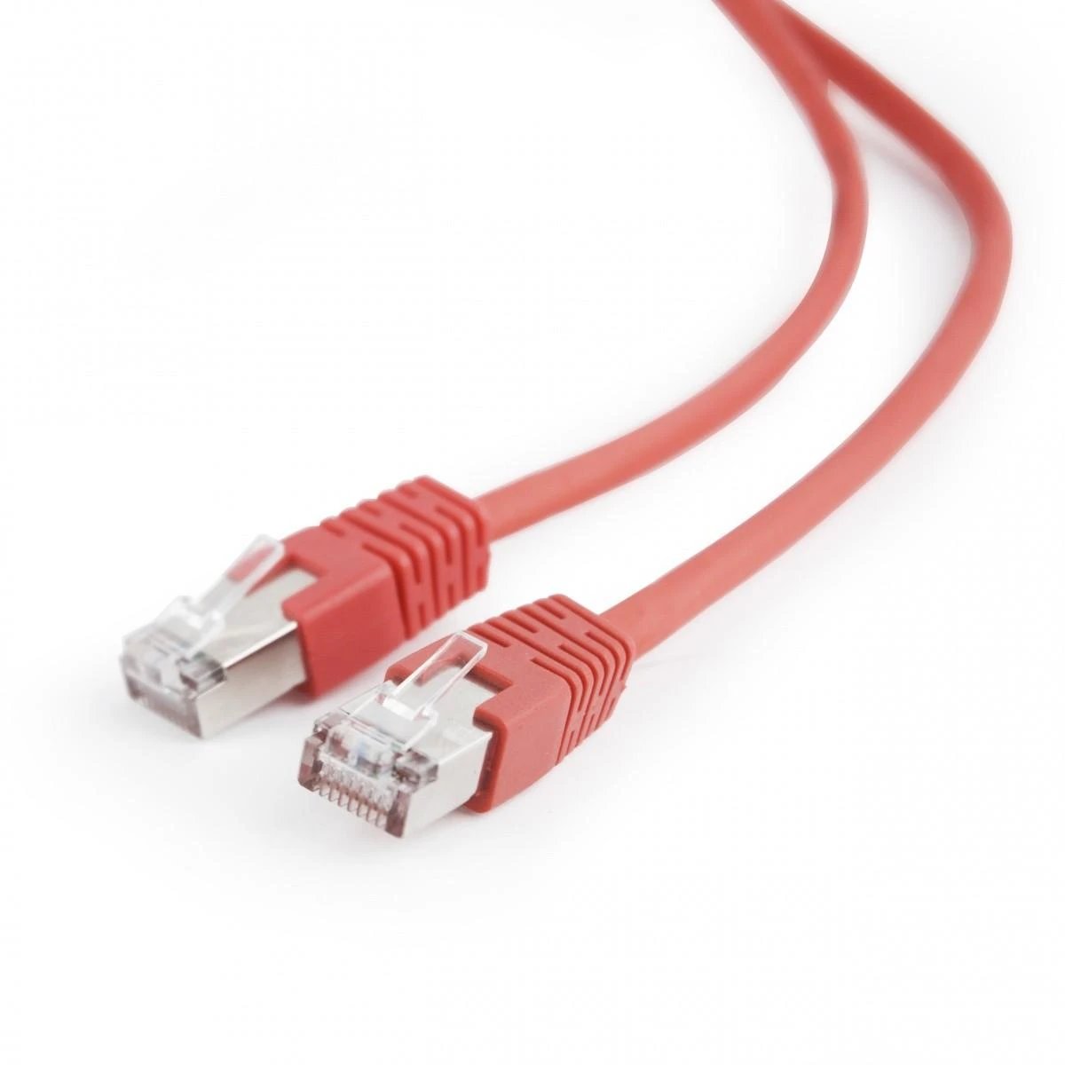 GEMBIRD PP22-2M/R Gembird patchcord RJ45, cat.5e, FTP, 2m, raudona