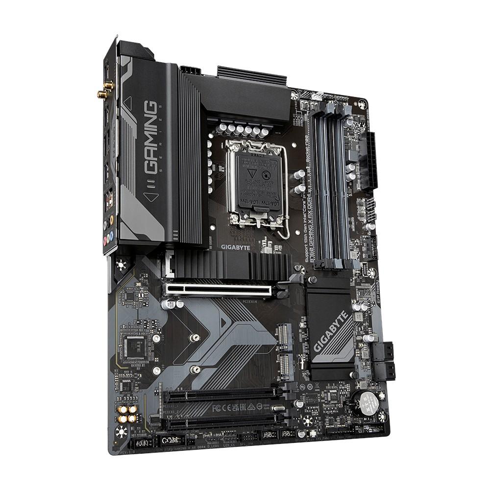 Pagrindinė plokštė GIGABYTE B760 GAMING X AX LGA1700 4xDDR5 4xSATA 3xM.2 1xDP 1xHDMI