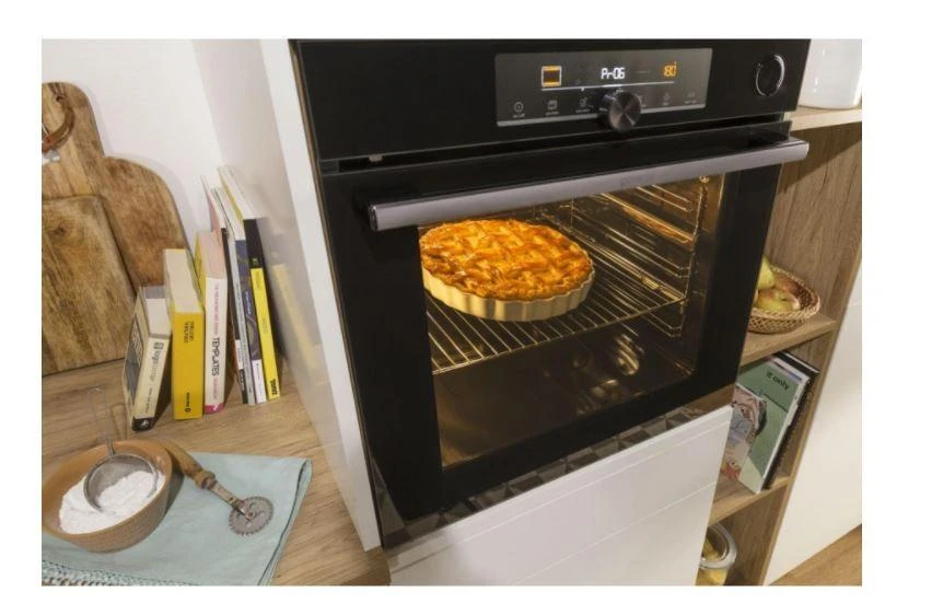 Gorenje | Orkaitė | BOS6737E06B | 77 L | Daugiafunkcis | EcoClean | Mechaninis valdymas | Garų funkcija | Konvekcija | Aukštis 59,5 cm | Plotis 59,5 cm | Juodas