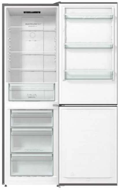 Šaldytuvas Gorenje NRK61CS2XL4 fridge-šaldiklis Freestanding 300 L C Pilkas