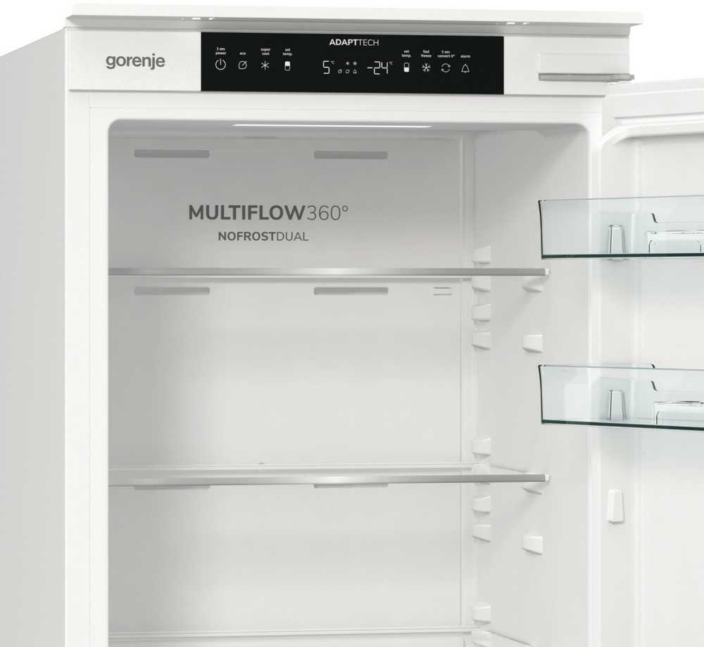 Šaldytuvas Gorenje NRKI517E41 Built-in 252 L E Baltas