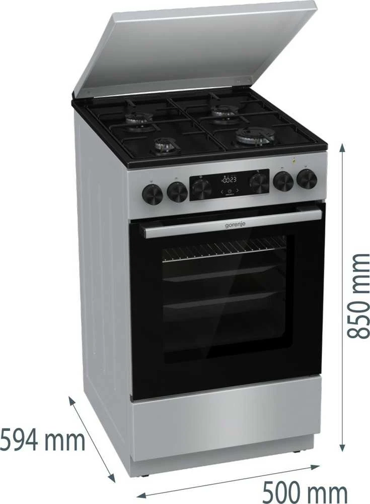 Dujinė viryklė su elektrine orkaite Gorenje GK5C42SJ