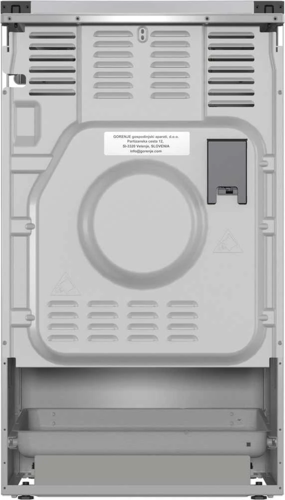 Gorenje GKS5C71XF Freestanding cooker with orkaitė Sidabrinis