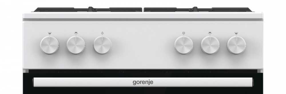 Gorenje GG6A10WFFM laisvai pastatoma viryklė dujinė, balta