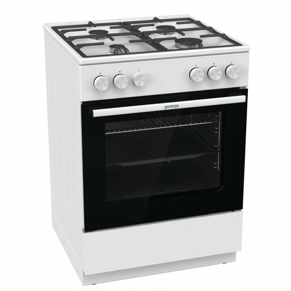 Gorenje GG6A10WFFM laisvai pastatoma viryklė dujinė, balta