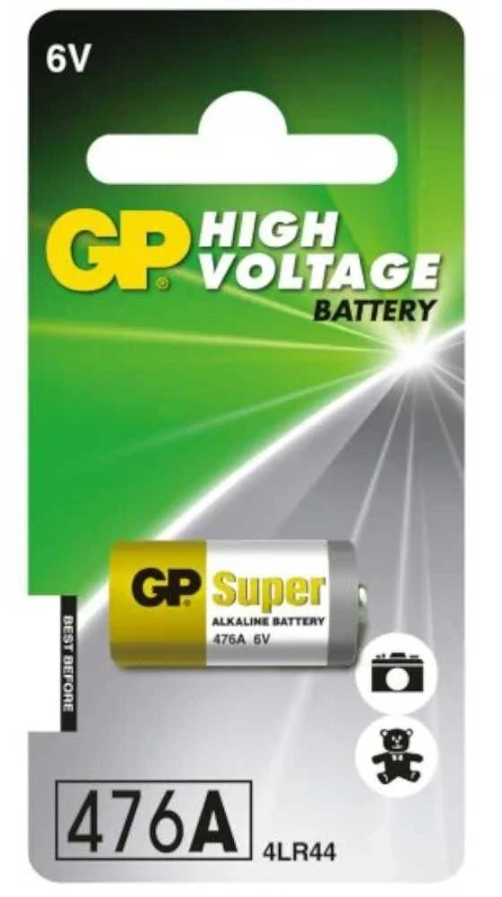 GP Battery 476A 4LR44 6V Alkaline Baterija 1 vnt.