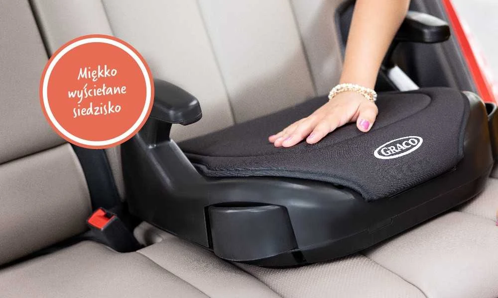 GRACO FOTELIK BOOSTER BASIC R129 MIDNIGHT