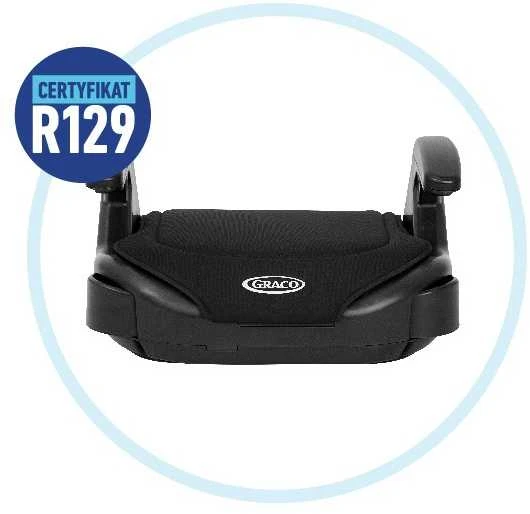 GRACO FOTELIK BOOSTER BASIC R129 MIDNIGHT
