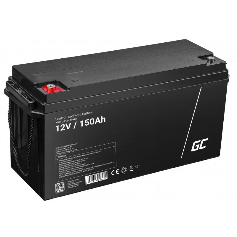 Green Cell Žalias Cell GREENCELL Baterija AGM 12V 150Ah