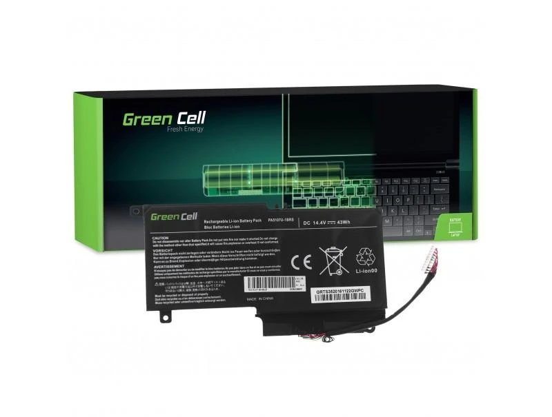 Green Cell Žalias Cell Baterija Žalias Cell PA5107U-1BRS skirta Toshiba Satellite L50-A L50-A-1EK L50
