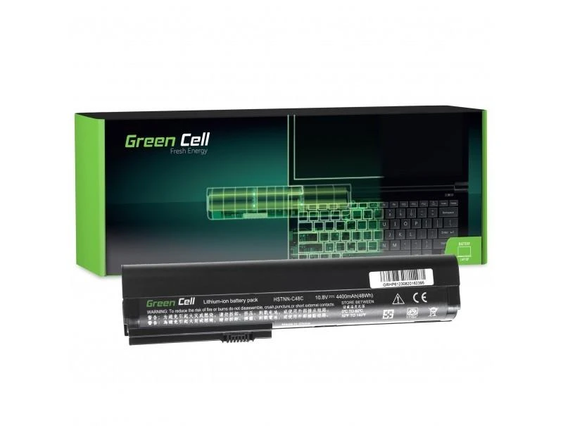 GREENCELL HP61 Baterija Žalias Cell HSTNN-DB2K SX09 SX06 skirta HP EliteBook 2560p 2570p