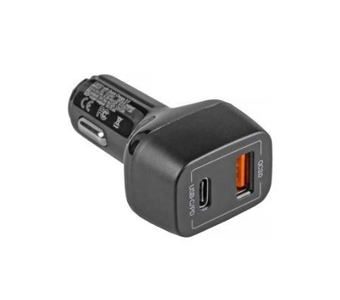 Green Cell Žalias Cell GREENCELL CAD33 automobilinis įkroviklis Žalias Cell USB-C maitinimo tiekimas + USB greitas įkrovimas 3.0