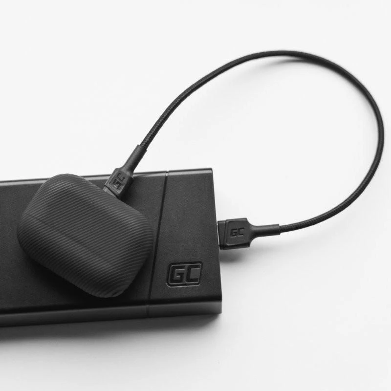 Green Cell Žalias Cell Žalias CELL 3x Kabelis GC Ray USB - Lightning 200cm baltas LED apšvietimas