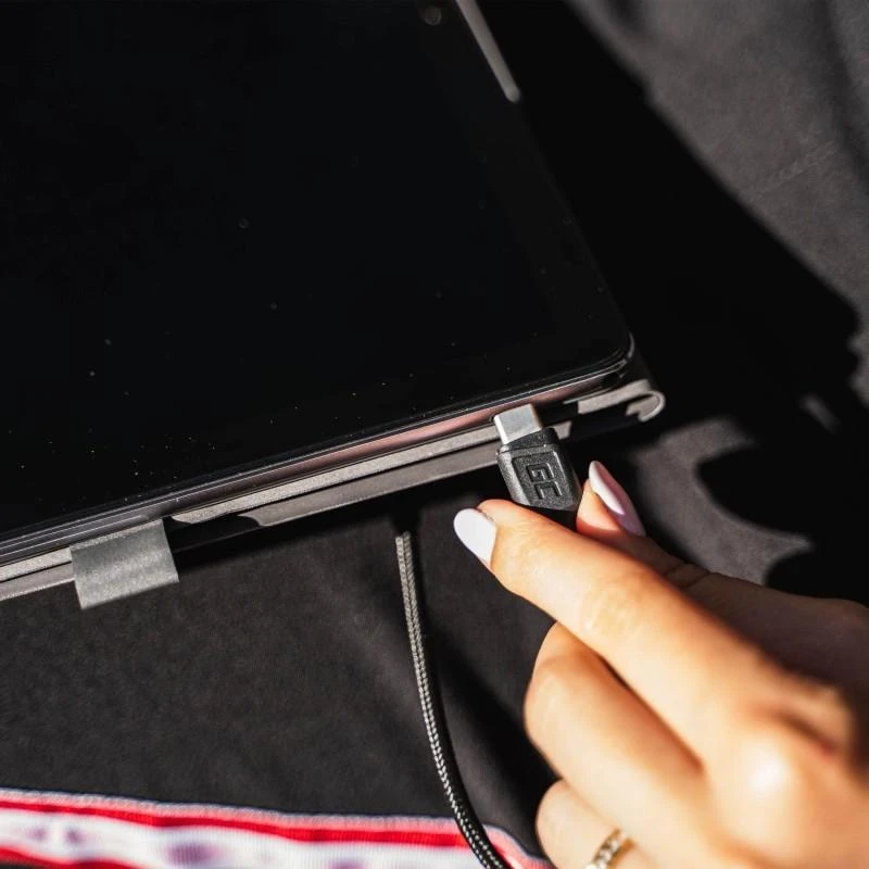 Green Cell Žalias Cell GREENCELL kabelis GC PowerStream USB-A – USB-C 200cm Ultra Charge QC 3.0