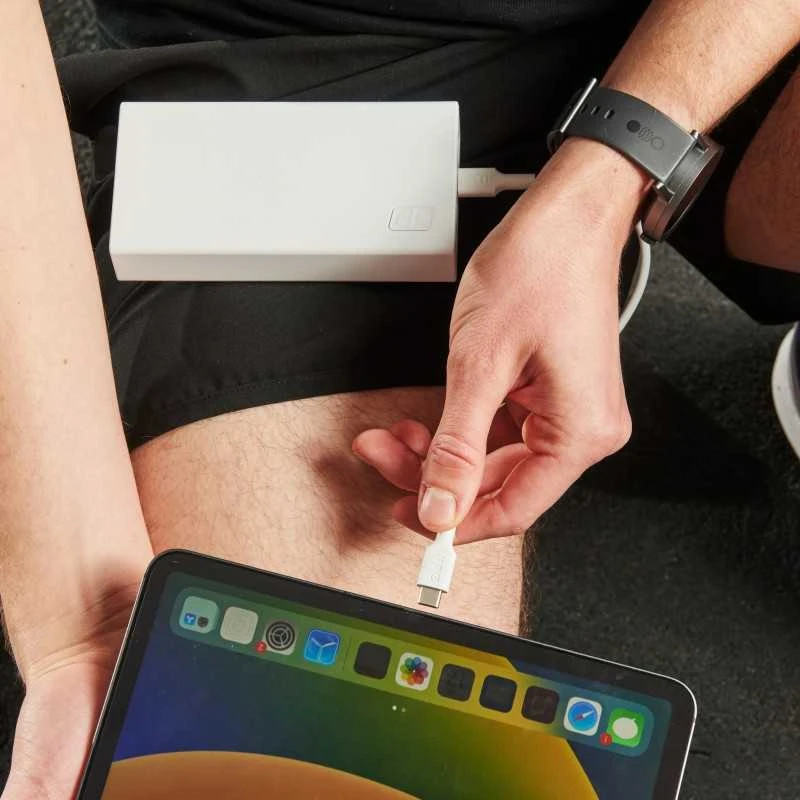 Green Cell Žalias Cell USB-C laidas 0.3 m 100 W Greencell PowerStream greito įkrovimo PD Panther Juodas
