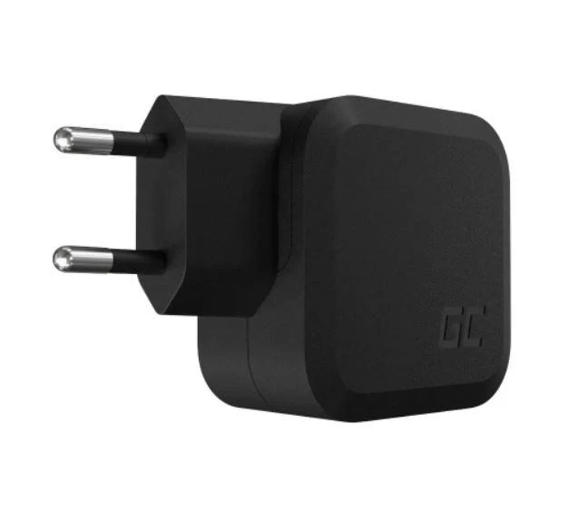 Green Cell Žalias Cell Žalias CELL Charger PowerGaN 65W 2x USB-C PD 1x USB-A UC GaN