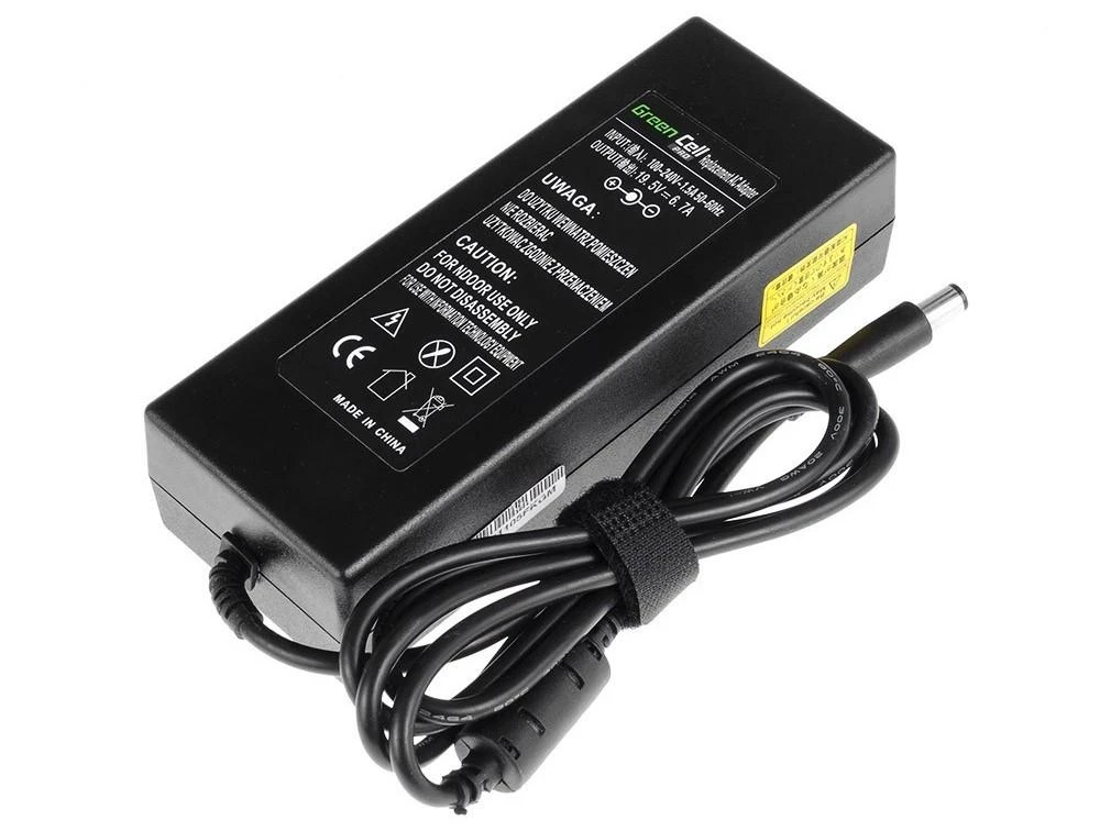 Green Cell Žalias Cell Žalias Cell PRO Nešiojamojo kompiuterio įkroviklis Dell 130W | 19,5 V | 6.7A | 7,4-5,0 mm