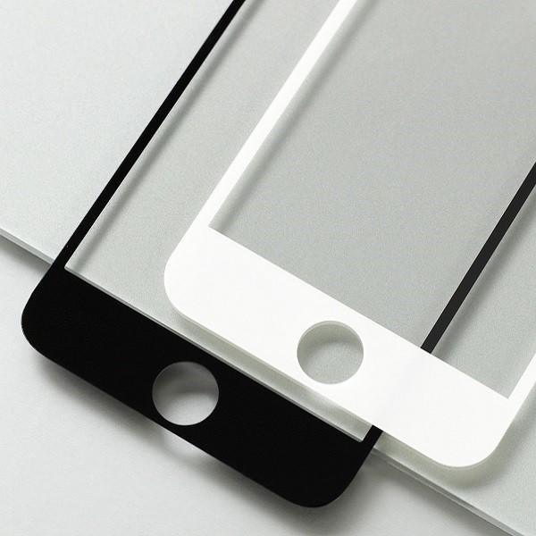 3MK HardGlass Max Lite ekrano apsauga, Apple, iPhone 7/8, grūdintas stiklas, skaidrus/Baltas