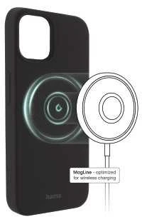 Dėklas COVER HAMA MAGSAFE MAGCASE FINEST FEEL PRO IPHONE 14 PLUS Juodas