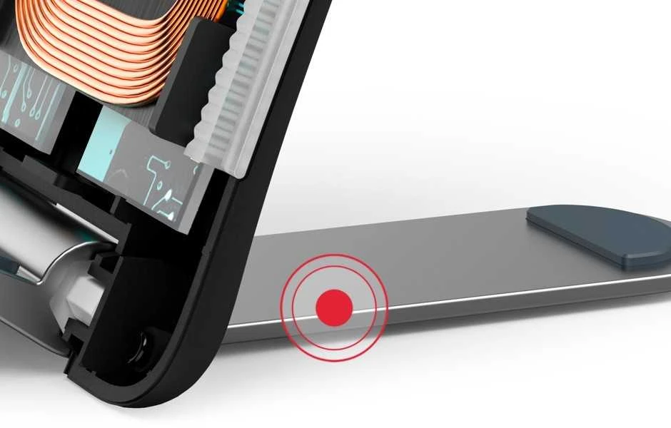 HAMA INDUKCINIS Įkroviklis QI-FC 15S 15W / USB-C + Įkroviklis QC 3.0 Juodas