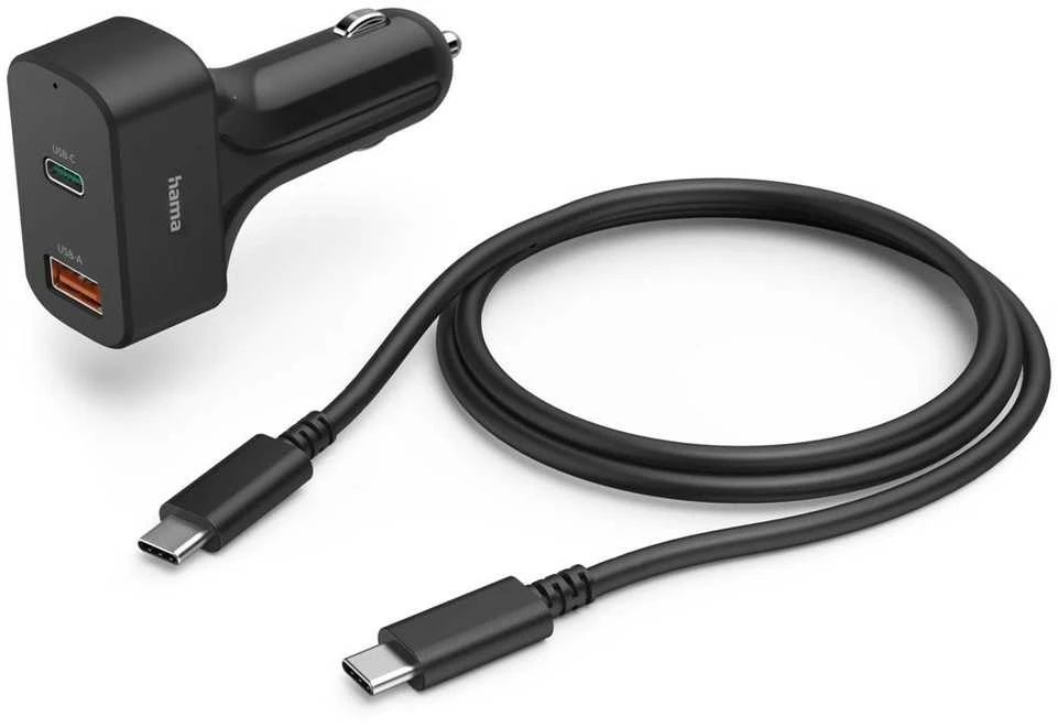 Hama maitinimo šaltinis automobilinis do notebooka USB-C 65W