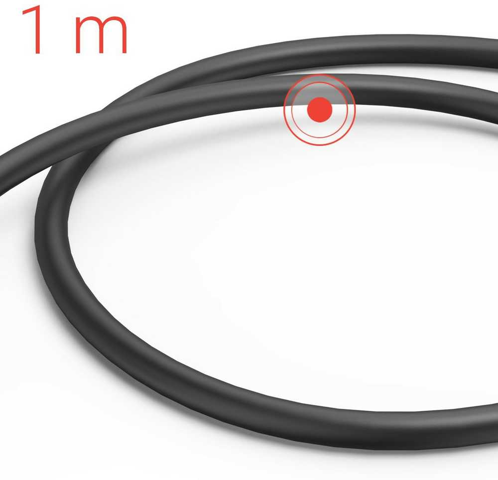Hama Cables įkrovimo duomenų mikro UBS 1m Juodas