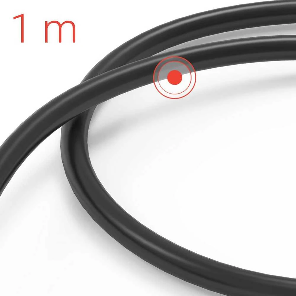 Kabelis Hama USB A 3.1 - USB C, 1m, juodas