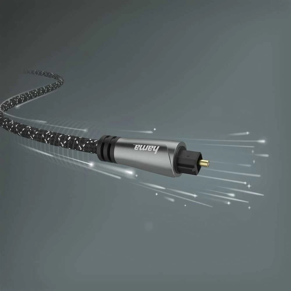 Hama Toslink kabelis – Toslink 1,5 m juodas (002051390000)