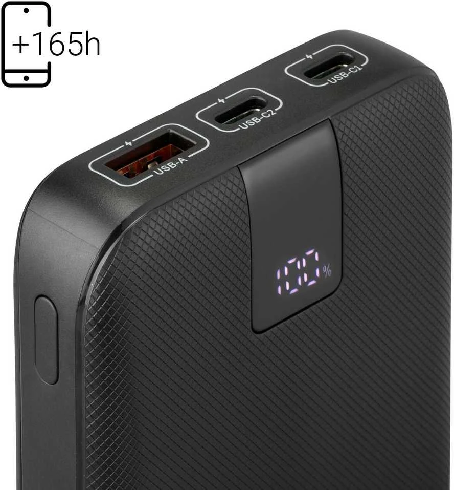 Hama Power Pack PD 20 20000 mAh antracitas