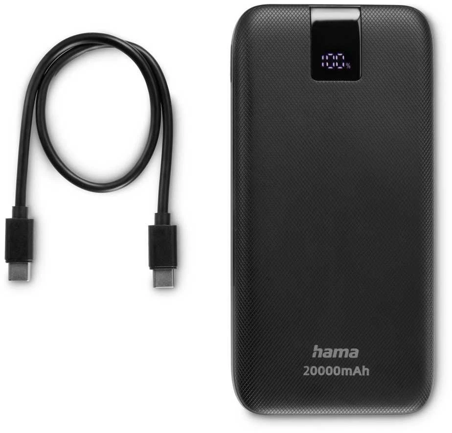 Hama Power Pack PD 20 20000 mAh antracitas