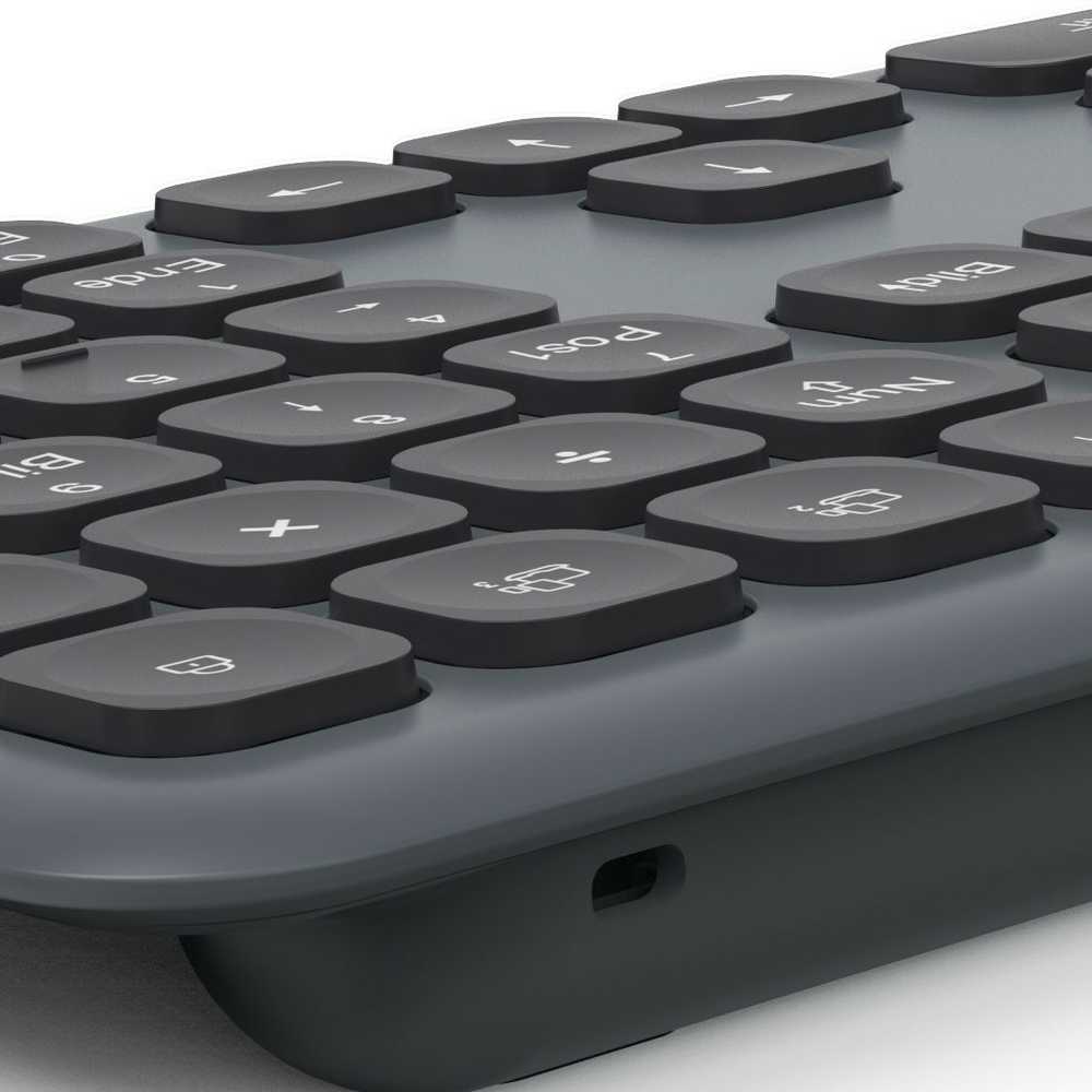 Rinkinys Klaviatūra su pele Hama WK-550/WKM-550 belaidė juoda