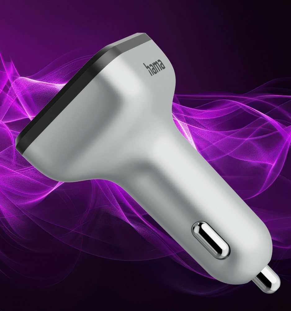 Hama FM SIŲSTUVAS SU „BLUETOOTH“, LAISVŲ RANKŲ FUNKCIJA IR USB-A, USB-C PD 20 W ĮKROVIKLIU