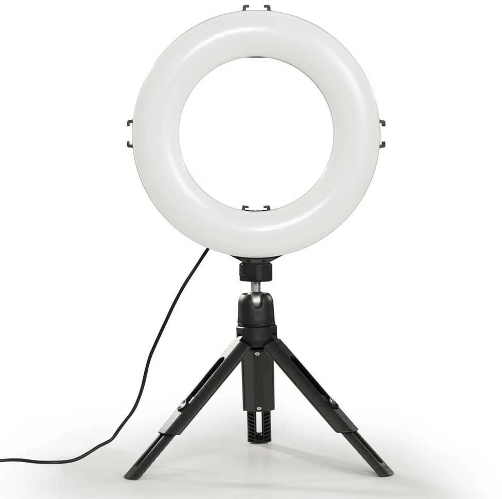 Hama žiedinis šviestuvas su mini stovu SPOTLIGHT SMART 80