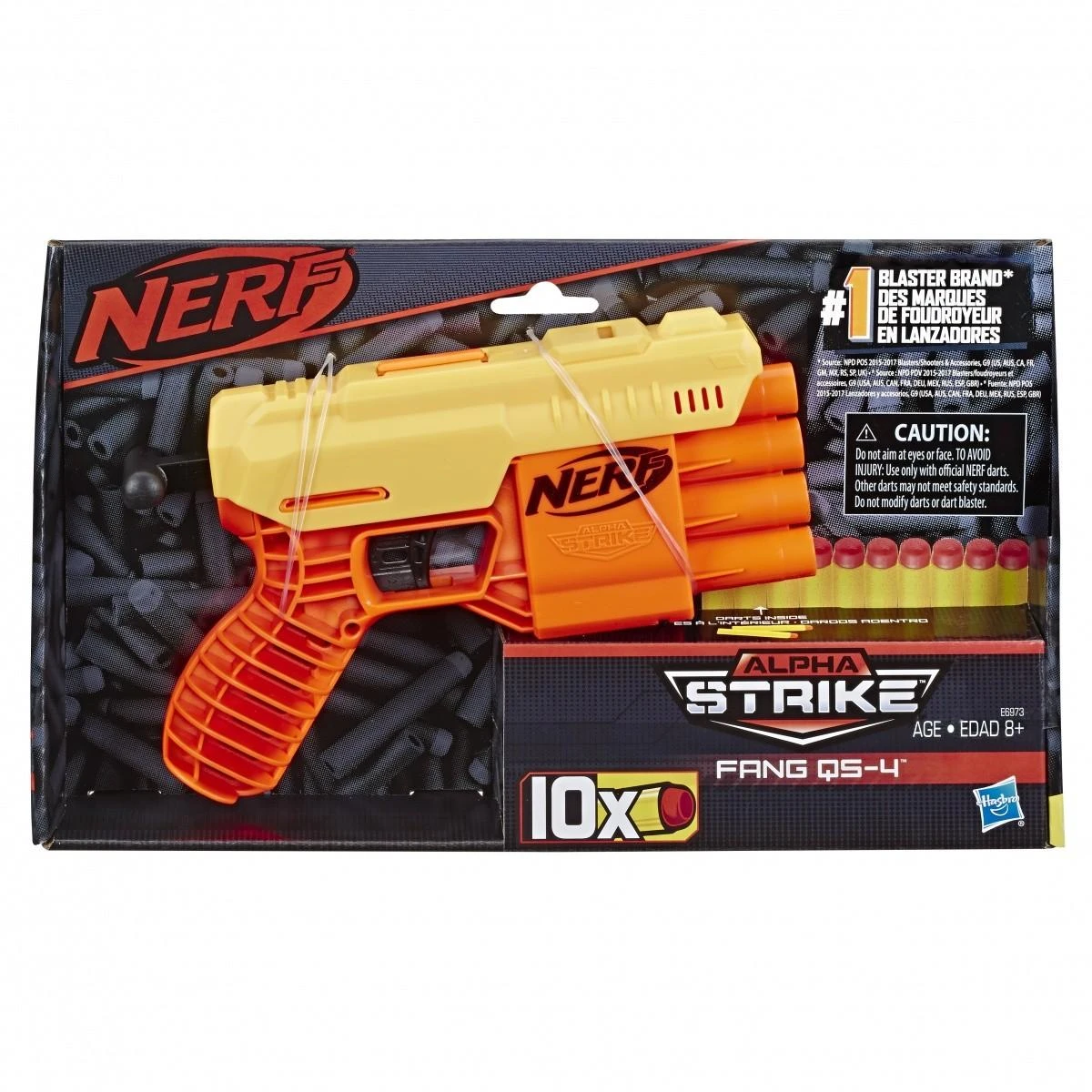Hasbro NERF Šautuvas ALPHA STRIKE FANG QS 4