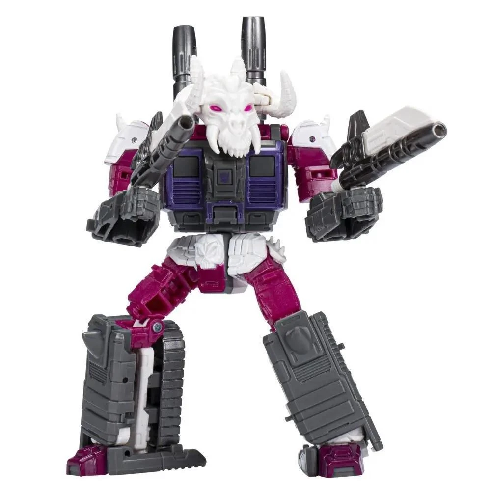 Žaislas - Hasbro Transformers Generations Legacy Deluxe klasės Skullgrin, transformuojamas figūra, tanko režimas