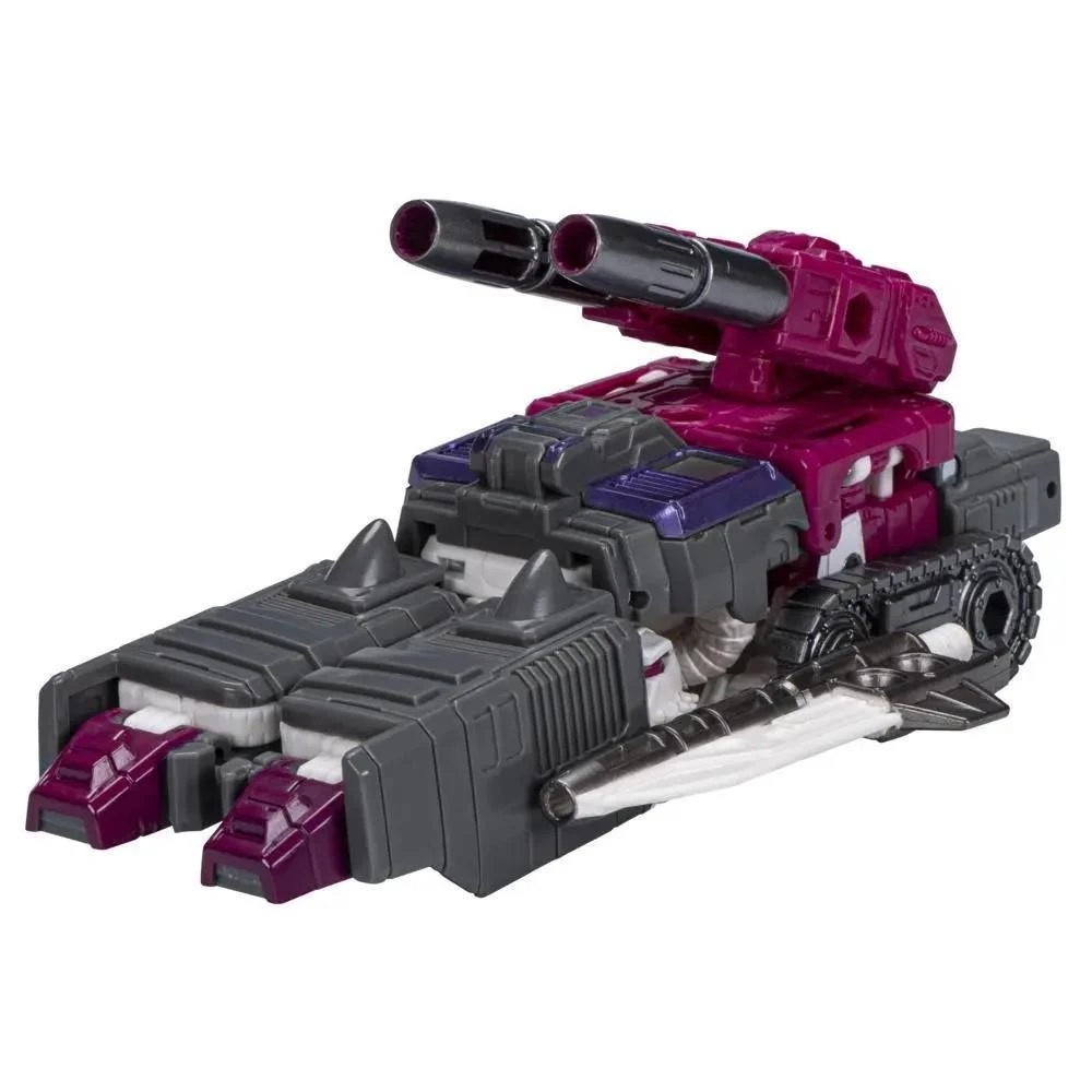 Žaislas - Hasbro Transformers Generations Legacy Deluxe klasės Skullgrin, transformuojamas figūra, tanko režimas
