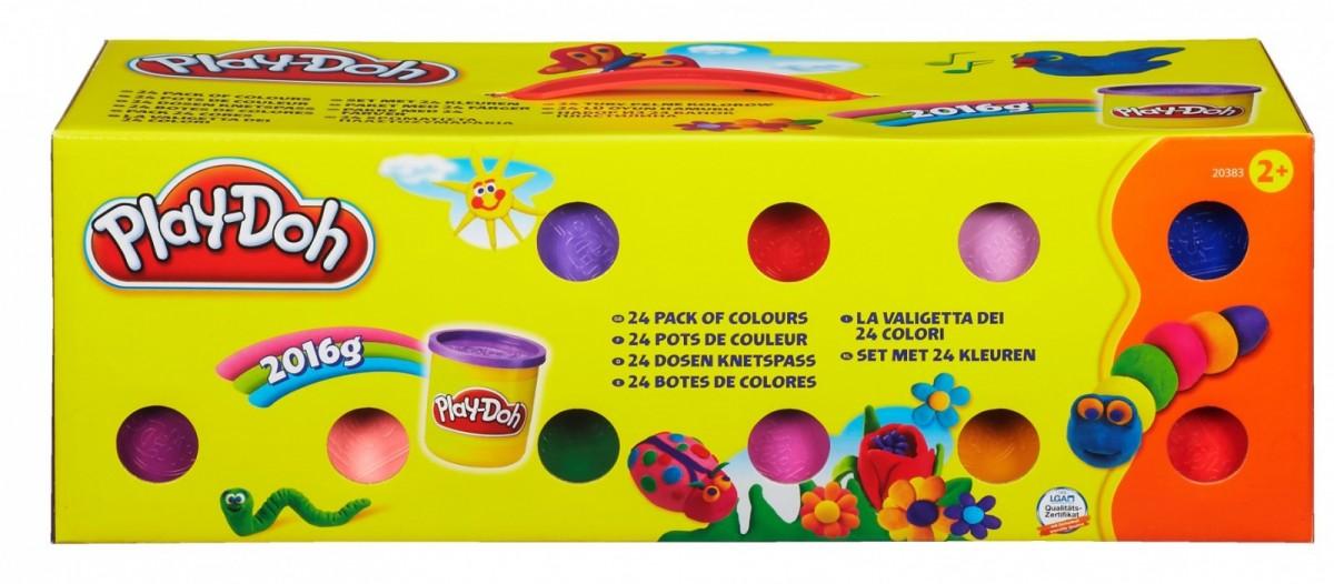 Hasbro Play-Doh plastilino rinkinys, 24 vnt