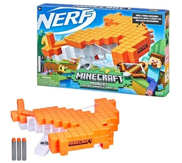 NERF Minecraft Šautuvas PILLAGER´S CROSSBOW