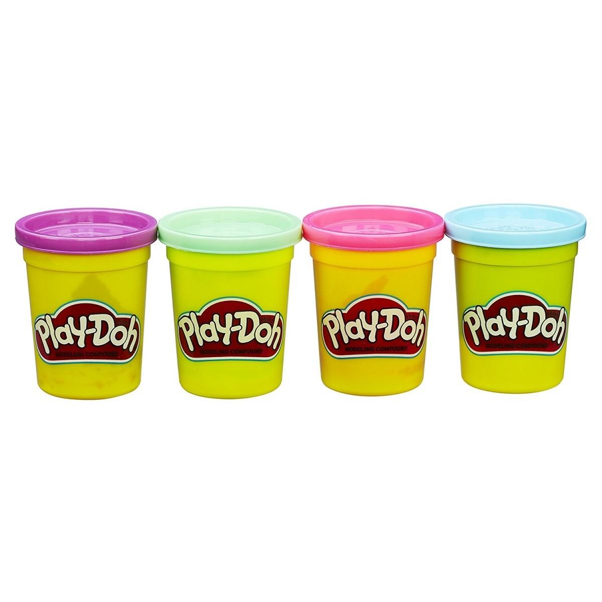 PLAY-DOH Plastilino rinkinys, 4 vnt.