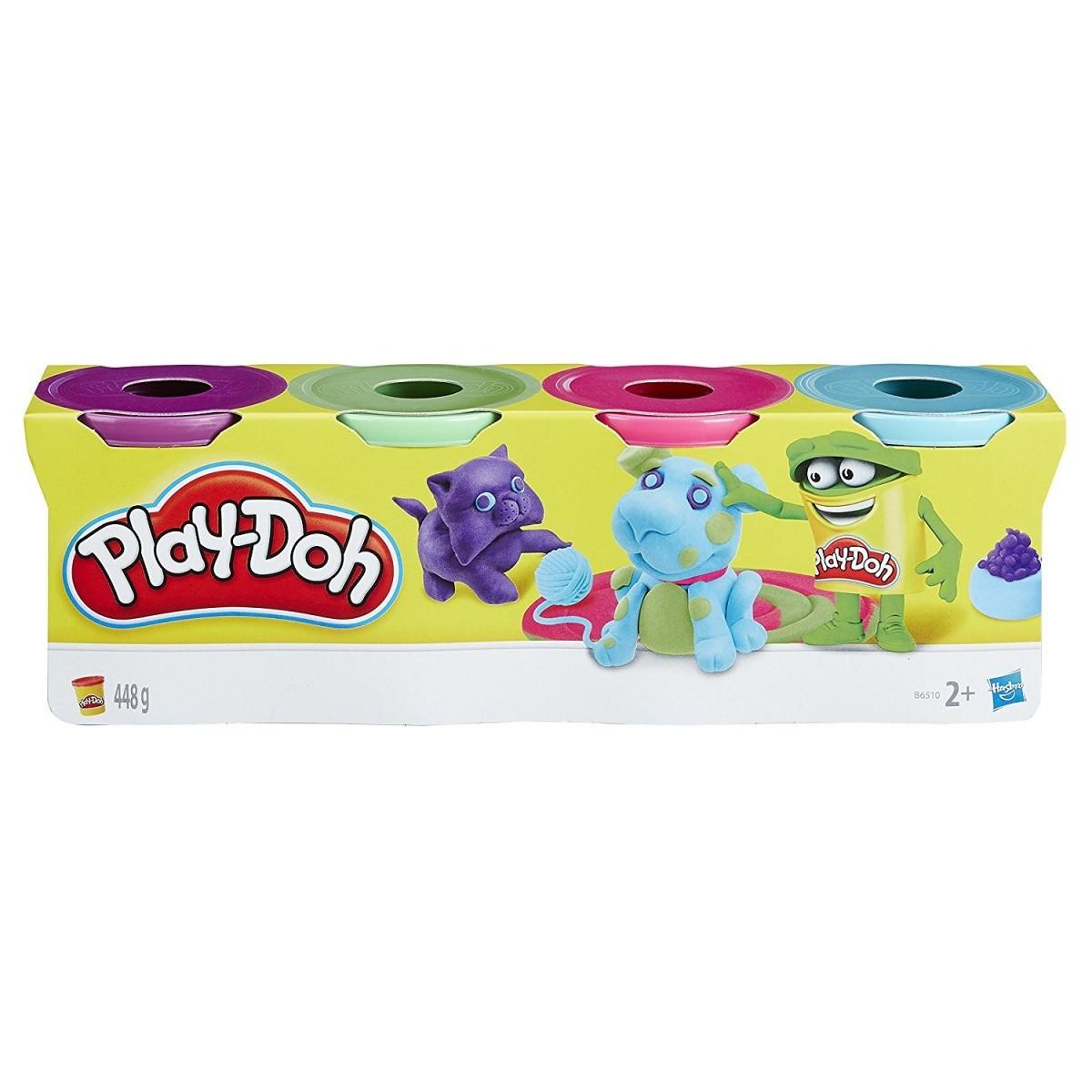 PLAY-DOH Plastilino rinkinys, 4 vnt.