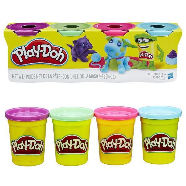 PLAY-DOH Plastilino rinkinys, 4 vnt.