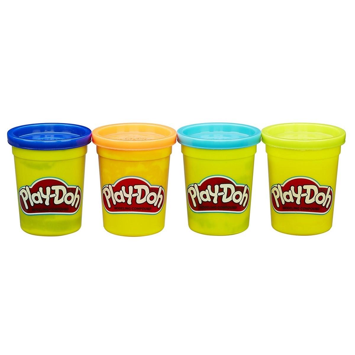 PLAY-DOH Plastilino rinkinys, 4 vnt.