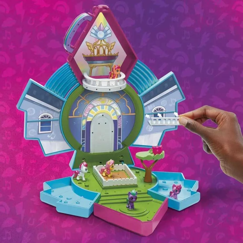MY LITTLE PONY „Mini World Magic“ rinkinys „Krištolo namelis“