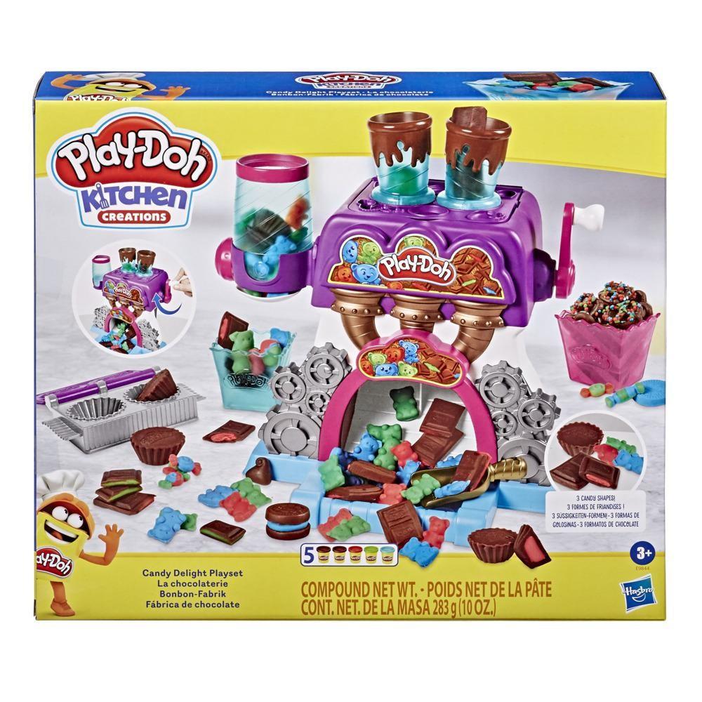 Hasbro Play-Doh plastilino rinkinys „Saldainių fabrikas“