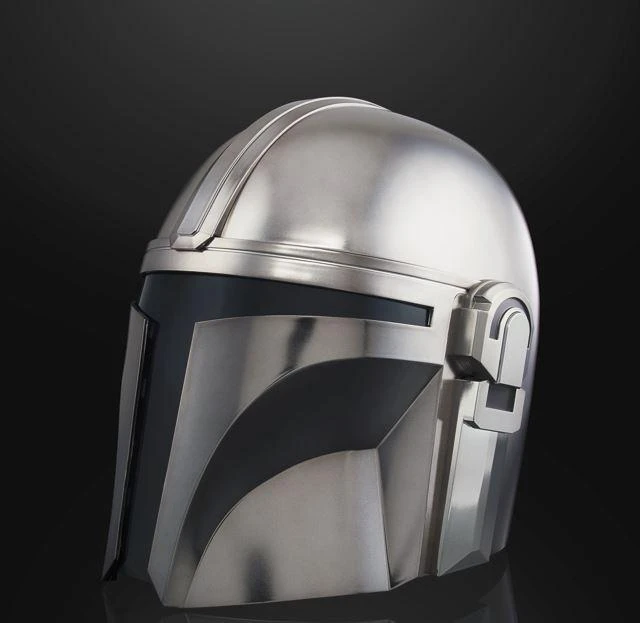 Hasbro „Žvaigždžių karų“ Juodas serijos aukščiausios kokybės mandaloriečių elektroninis šalmas