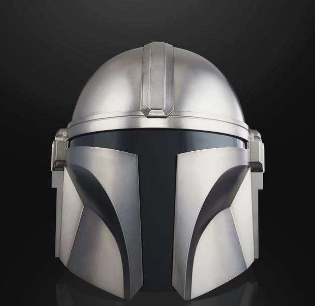 Hasbro „Žvaigždžių karų“ Juodas serijos aukščiausios kokybės mandaloriečių elektroninis šalmas