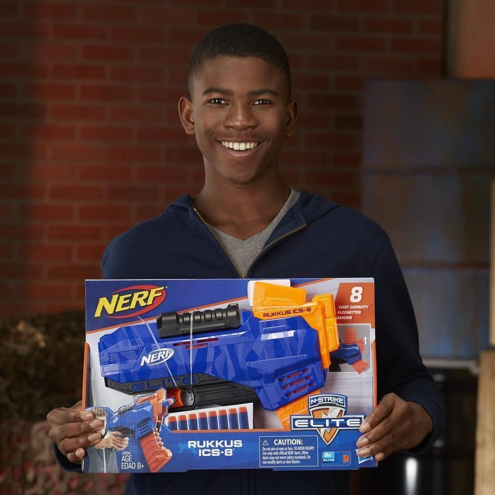 Hasbro HAS NERF šautuvas RUKKUS ICS 8