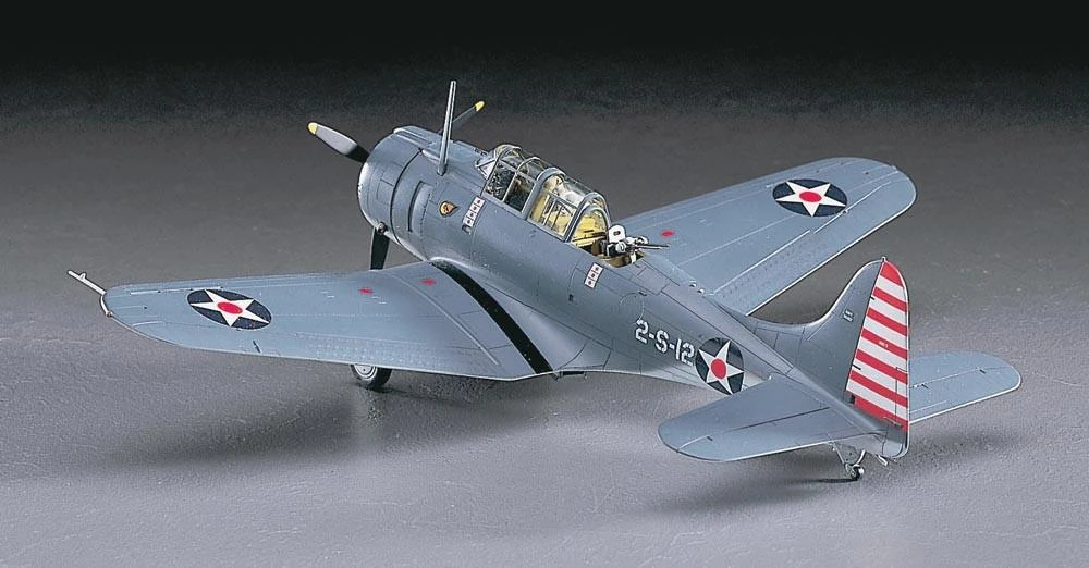 Hasegawa Douglas SBD-3 Dauntless 1/48 plastikinis lėktuvo rinkinys