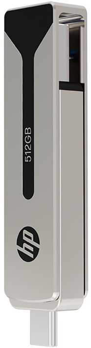 HP 512 GB USB-C/A 3.2 atmintinė